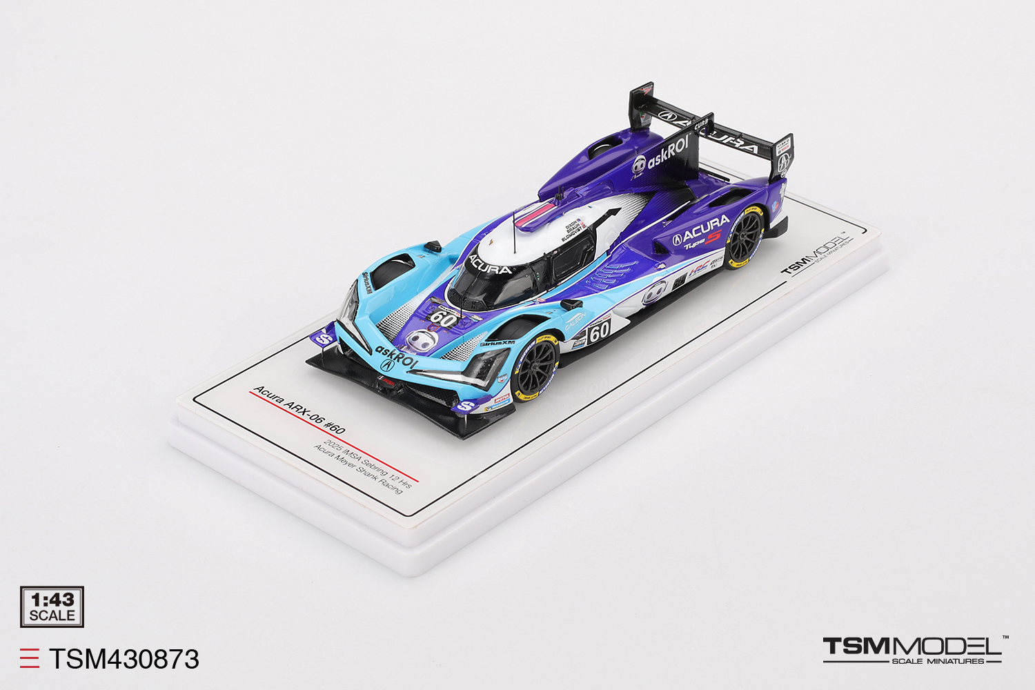 2025 Acura ARX-06 Sebring 12H Yelloly/Palou/Van der Zande